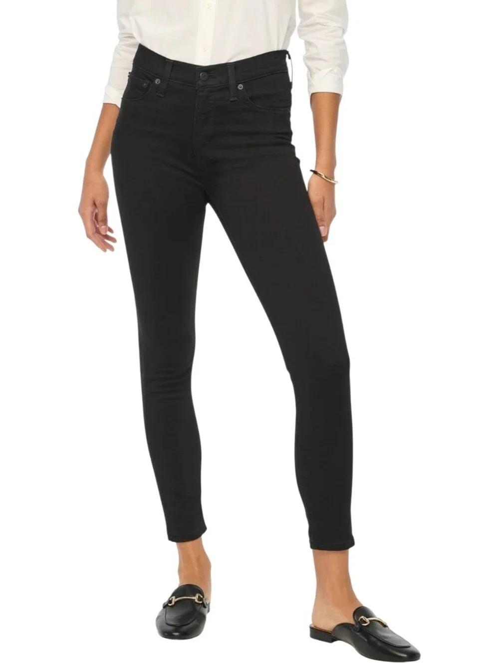 J. Crew Mercantile Black Slim 5-pocket Jeans Size 29